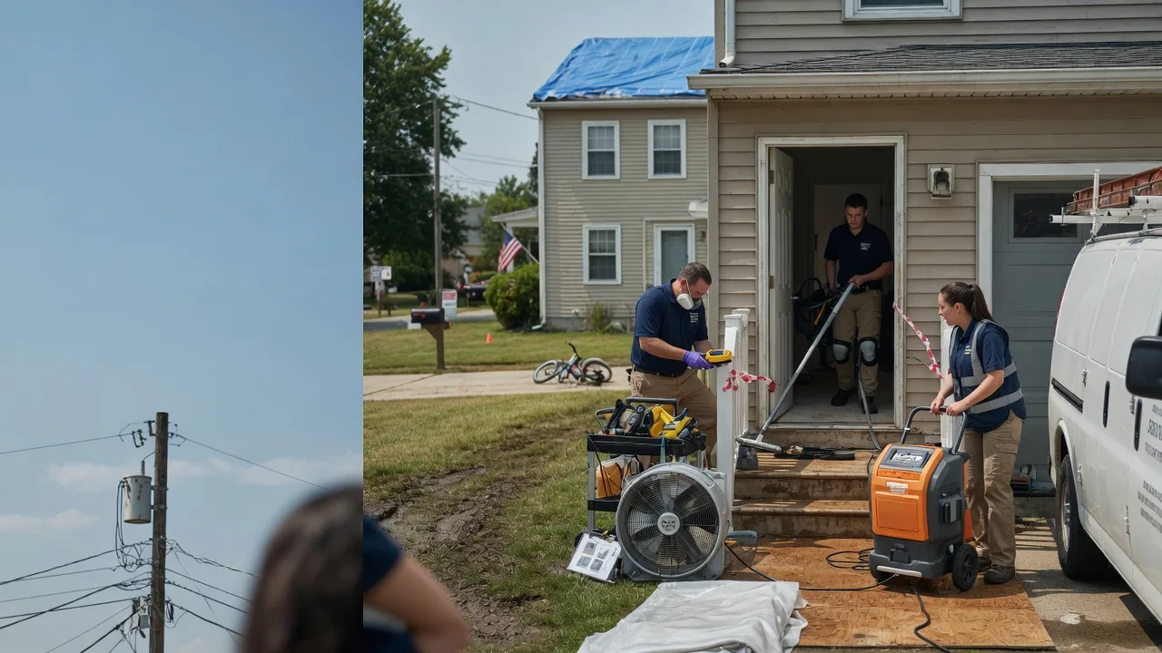 Water Damage Repair in Happy, TX near me